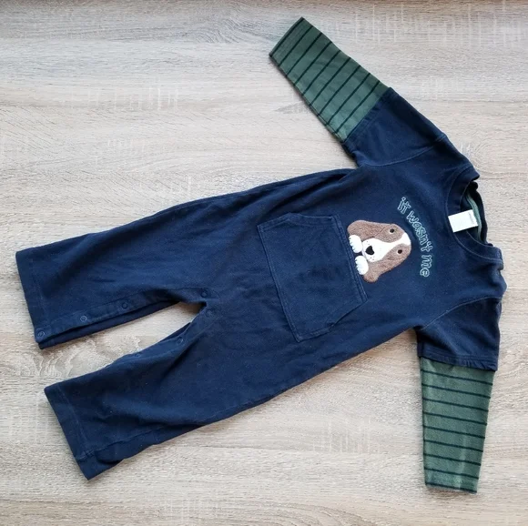 2008 Vguc Gymboree basset hound romper 2T - Picture 2 of 10